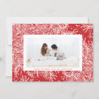 Foto do Floco de Neve Branco de Gelo Vermelho Cand