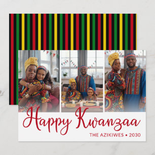 Cartão De Festividades Foto do Kwanzaa 3