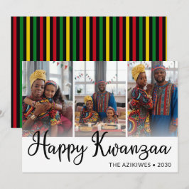 Cartão De Festividades Foto do Kwanzaa 3