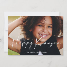 Cartão De Festividades Foto do Modern Happy Kwanzaa