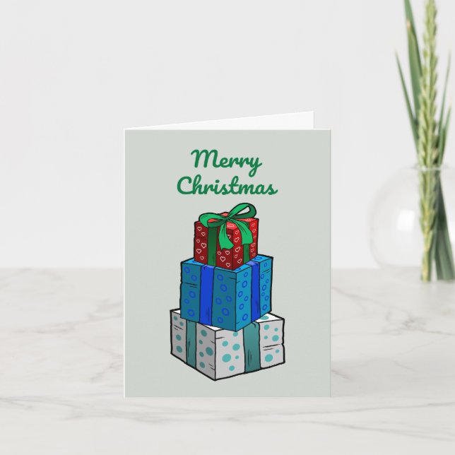 Cartão De Festividades Foto do Natal (Frente)