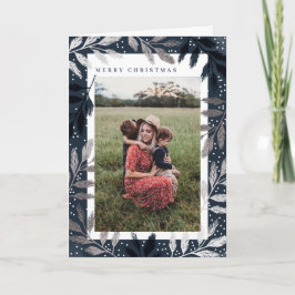 Cartão De Festividades Foto Feliz de Natal