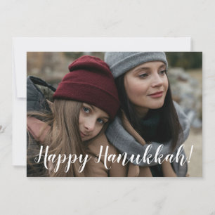 Cartão De Festividades Foto Feliz Hanukkah