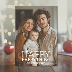 Cartão De Festividades Foto: Feliz Tudo Saudação - Quadro