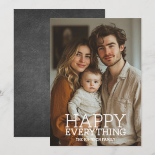 Cartão De Festividades Foto: Feliz Tudo Saudação - Quadro