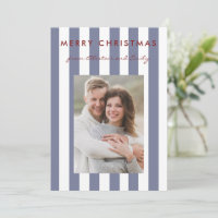 Foto Listrada de Azul Claro Minimalista e Elegante
