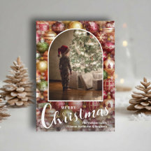 Foto Moderna em Arco em Bolas de Natal
