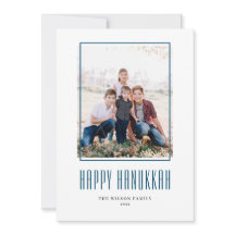 Foto Moderna Feliz Hanukkah