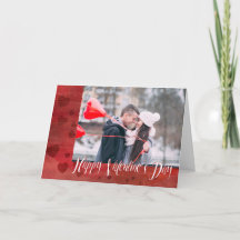 Foto personalizada de corações do feliz dia de os