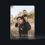 Cartão De Festividades Foto simples Natal moderno<br><div class="desc">Cartão de Natal moderno com um simples design com "Feliz Natal" numa fonte serif divertida sobre a sua foto favorita.</div>