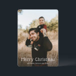 Cartão De Festividades Foto simples Natal moderno<br><div class="desc">Cartão de Natal moderno com um simples design com "Feliz Natal" numa fonte serif divertida sobre a sua foto favorita.</div>