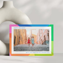 Foto Única do Abstrato Arco-Íris com Trendy Gota