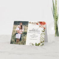 Foto vermelha e verde da folhagem de Natal