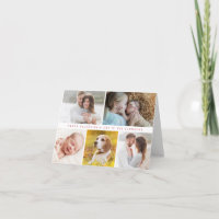 Fotos da família personalizada moderna do feliz di