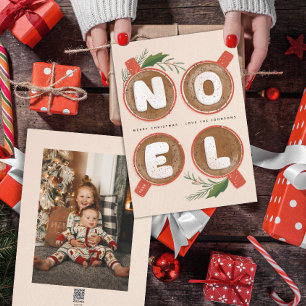 Cartão De Festividades Fotos de Cacau Quente com Marshmallows de Natal