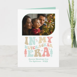 Cartão De Festividades Fotos de Natal com Creme de Hortelã Divertidas e R