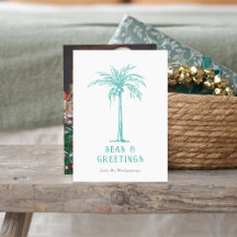 Fotos de Natal de Mares de Palmeira Tropical e Sau
