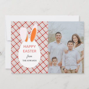 Cartão De Festividades Fotos Feliz Páscoa Padrões Modernos Elegantes