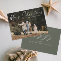 Fotos Simples de Natal com Letra Manuscrita