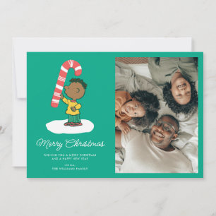 Cartão De Festividades Franklin Peppermint Candy