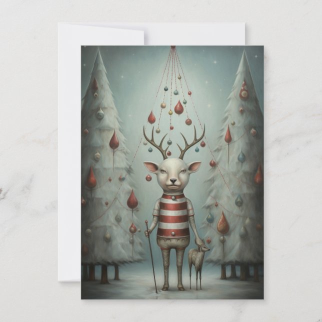 Cartão De Festividades Freak Show Christmas Cards (Frente)