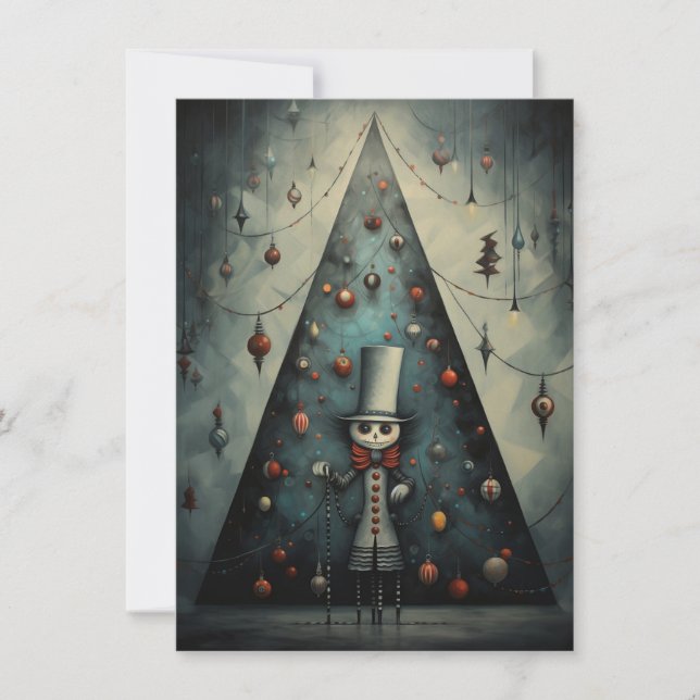 Cartão De Festividades Freak Show Christmas Cards (Frente)