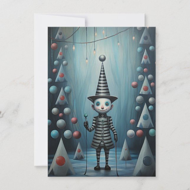 Cartão De Festividades Freak Show Christmas Cards (Frente)