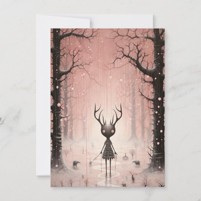 Cartão De Festividades Freak Show Christmas Cards (Frente)