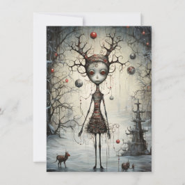 Cartão De Festividades Freak Show Christmas Cards