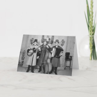 Cartão De Festividades Frederick & Nelson Strolling Minstrels