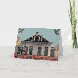 Cartão De Festividades French Quarter Holiday Card