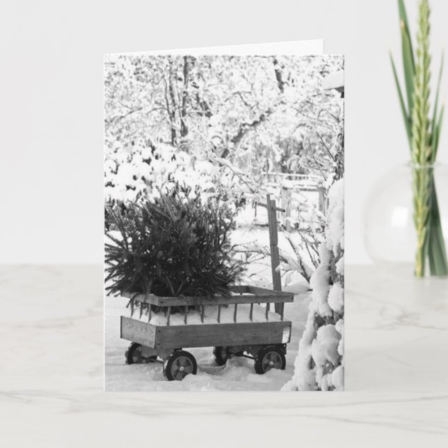 CARTÃO DE FESTIVIDADES FROM OUR HOUSE TO YOUR HOUSE - MERRY CHRISTMAS (Frente)