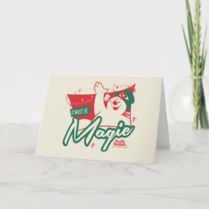 Cartão De Festividades Frosty o Boneco de Neve - Deve Ser Magia