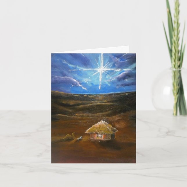 Cartão De Festividades Fulgor da estação (Frente)