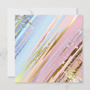 Cartão De Festividades Fundo Rosa Texturizado