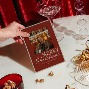 Cartão De Festividades Fundo Vermelho Profundo Dinheiro Antigo Foto Retrô
