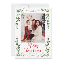 Funky Hand Drawn Foto De Natal