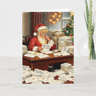 Cartão De Festividades Funny Anti Trump Christmas Card New President