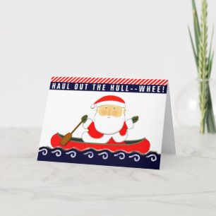 Cartão De Festividades funny camper Christmas