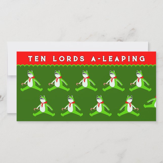 Cartão De Festividades Funny Christmas (Frente)