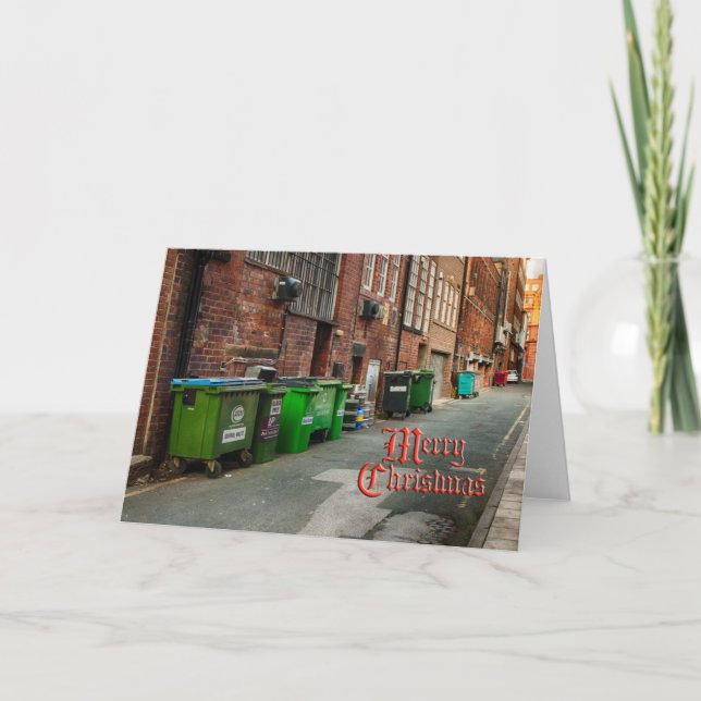 Cartão De Festividades Funny Christmas card (Frente)