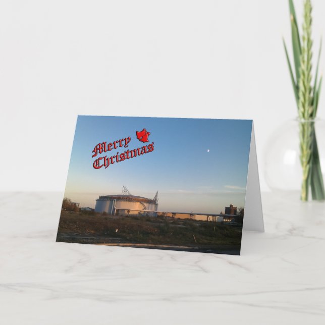 Cartão De Festividades Funny Christmas card (Frente)