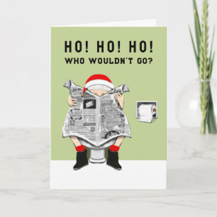 Cartão De Festividades Funny Christmas card