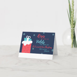 Cartão De Festividades Funny Christmas / Jewish Card