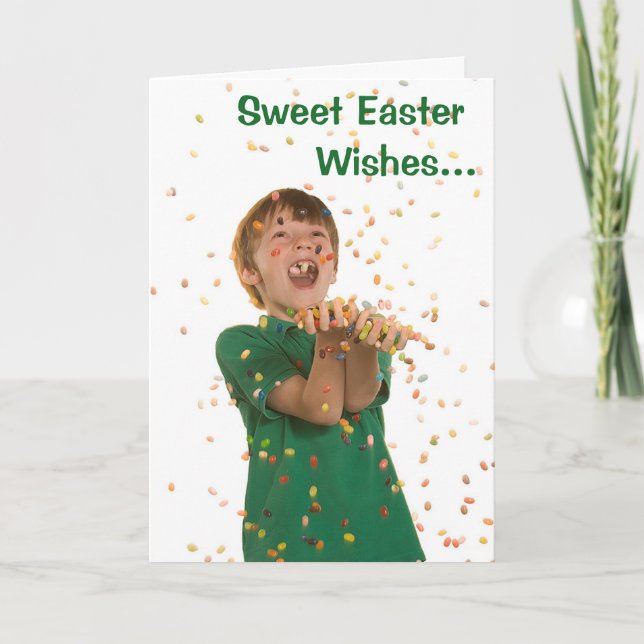 Cartão De Festividades Funny Easter card (Frente)