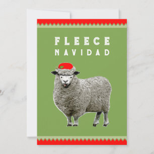 Cartão De Festividades Funny Feliz Navidad Natal