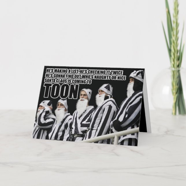 Cartão De Festividades Funny Geordie (Frente)