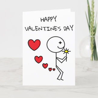 Cartão De Festividades Funny Happy Valentine's Day Card