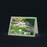 Cartão De Festividades Funny Robin Birthday Card<br><div class="desc">Personalize your card and make it special! Funny Bird-day message inside - fully customizable.</div>