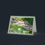Cartão De Festividades Funny Robin Birthday Card<br><div class="desc">Personalize your card and make it special! Funny Bird-day message inside - fully customizable.</div>